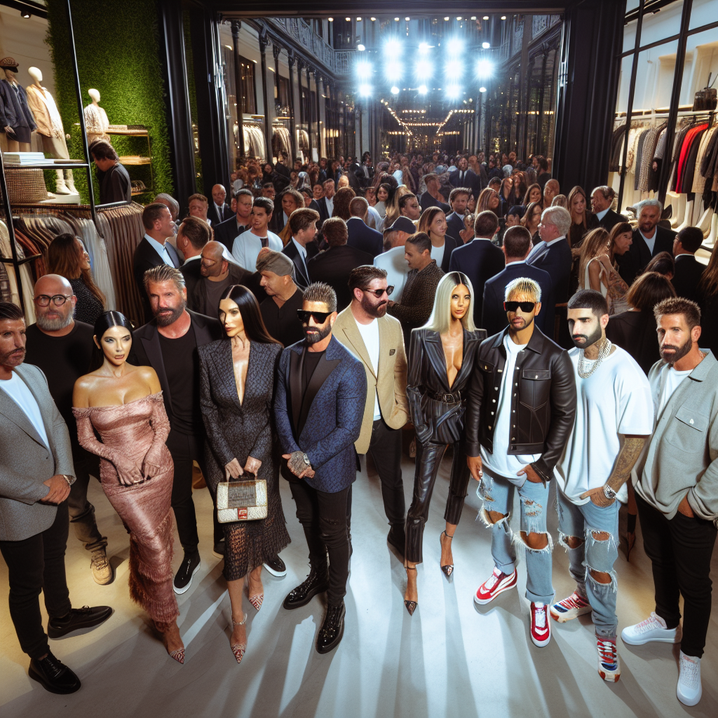 Celebrities Gather for Kim Kardashian's Skims New York Flagship Launch