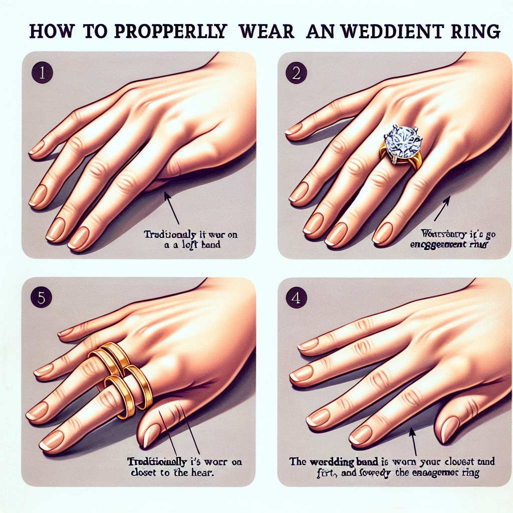 Guide to Wearing Your Engagement Ring and Wedding Band